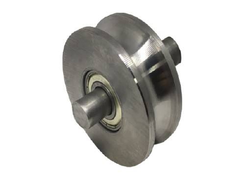 Roldana U Ferro 3/4" - Pino - 1 Rolamento (POLIDA)