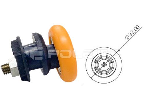 Roldana Excêntrica Nylon - Parafuso