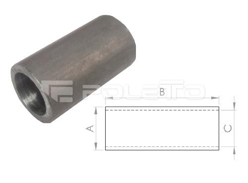Bucha para pino lateral porta basculante